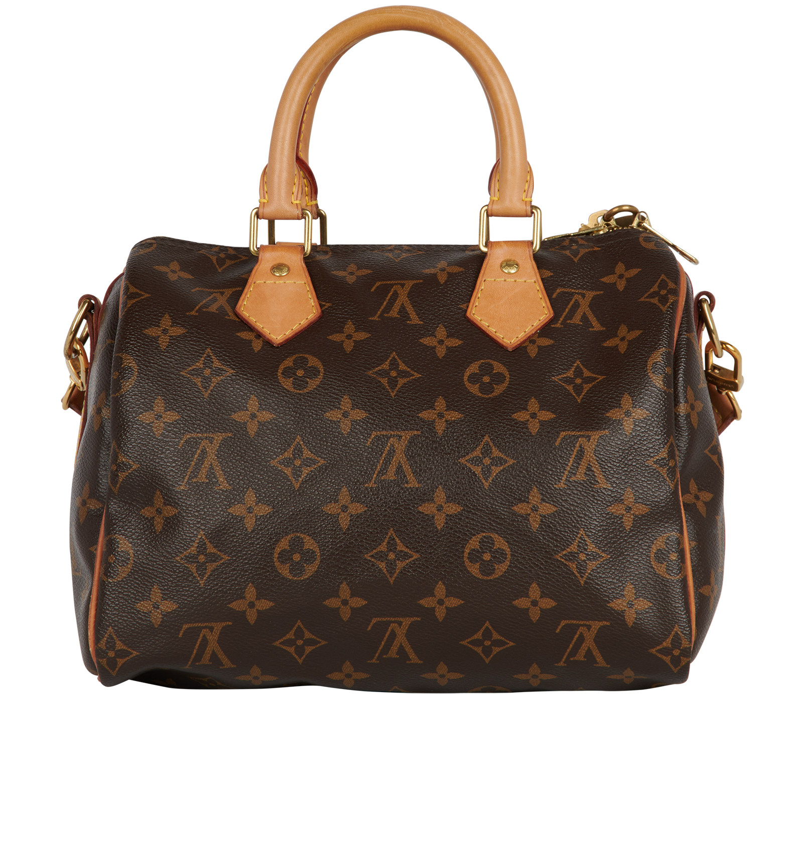 Speedy Bandouliere 25, &pound;950, Handbags, Brown, Canvas, Back view